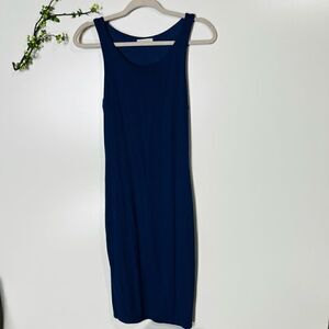 Stella Luce Blue Stretch Tank Dress